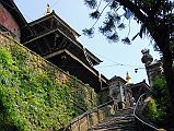 07 Kathmandu Valley Sankhu Entrance To Vajrayogini Temple Complex At Top Of Steps 
